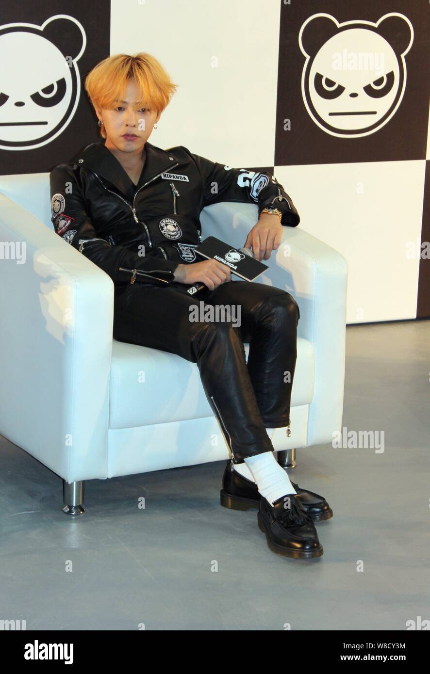 Rapper and singer-songwriter G-Dragon (Kwon Ji-yong) of South