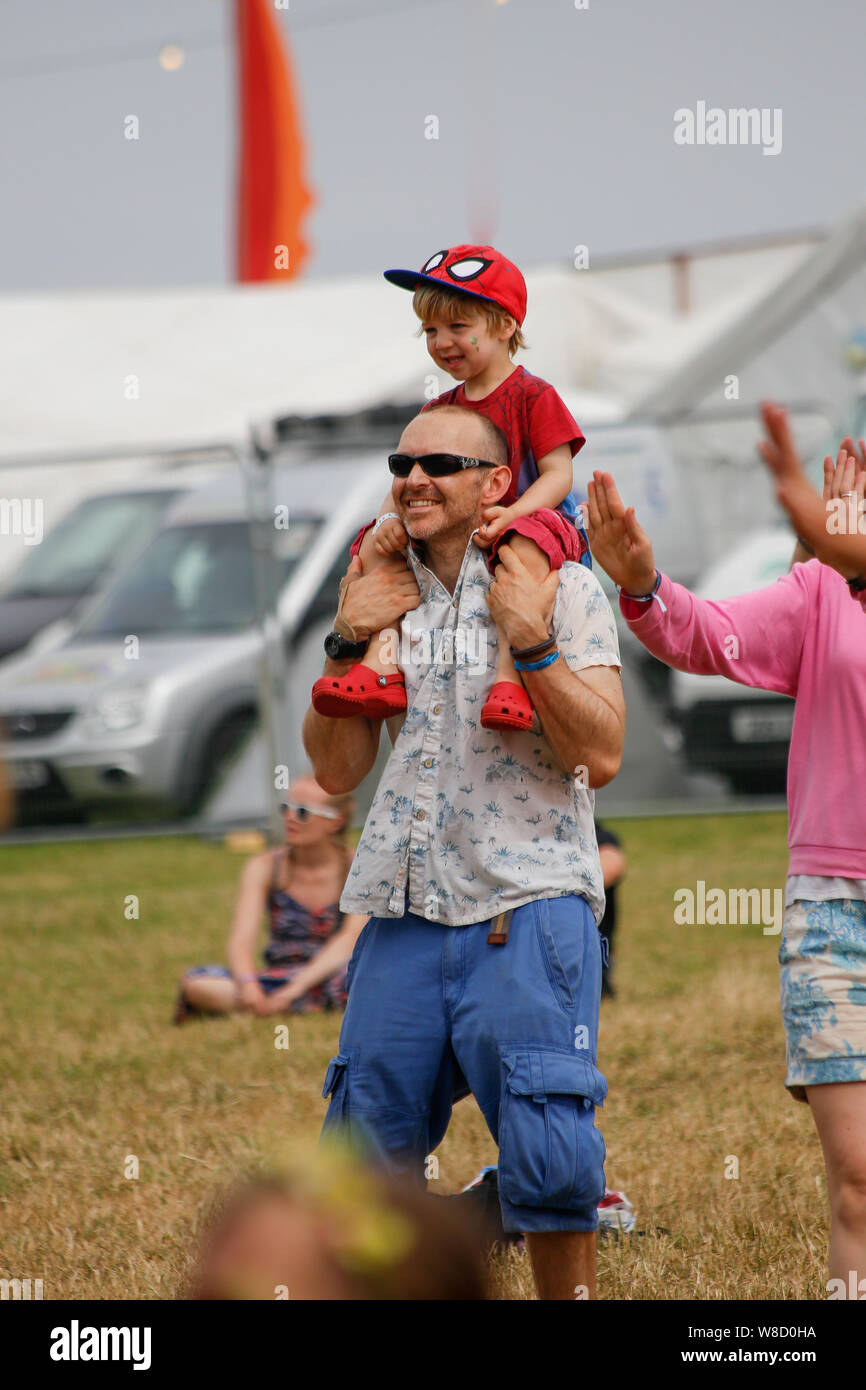 Valley Fest 2019, Chew Valley Lake, Somerset, United Kingdom Stock Photo