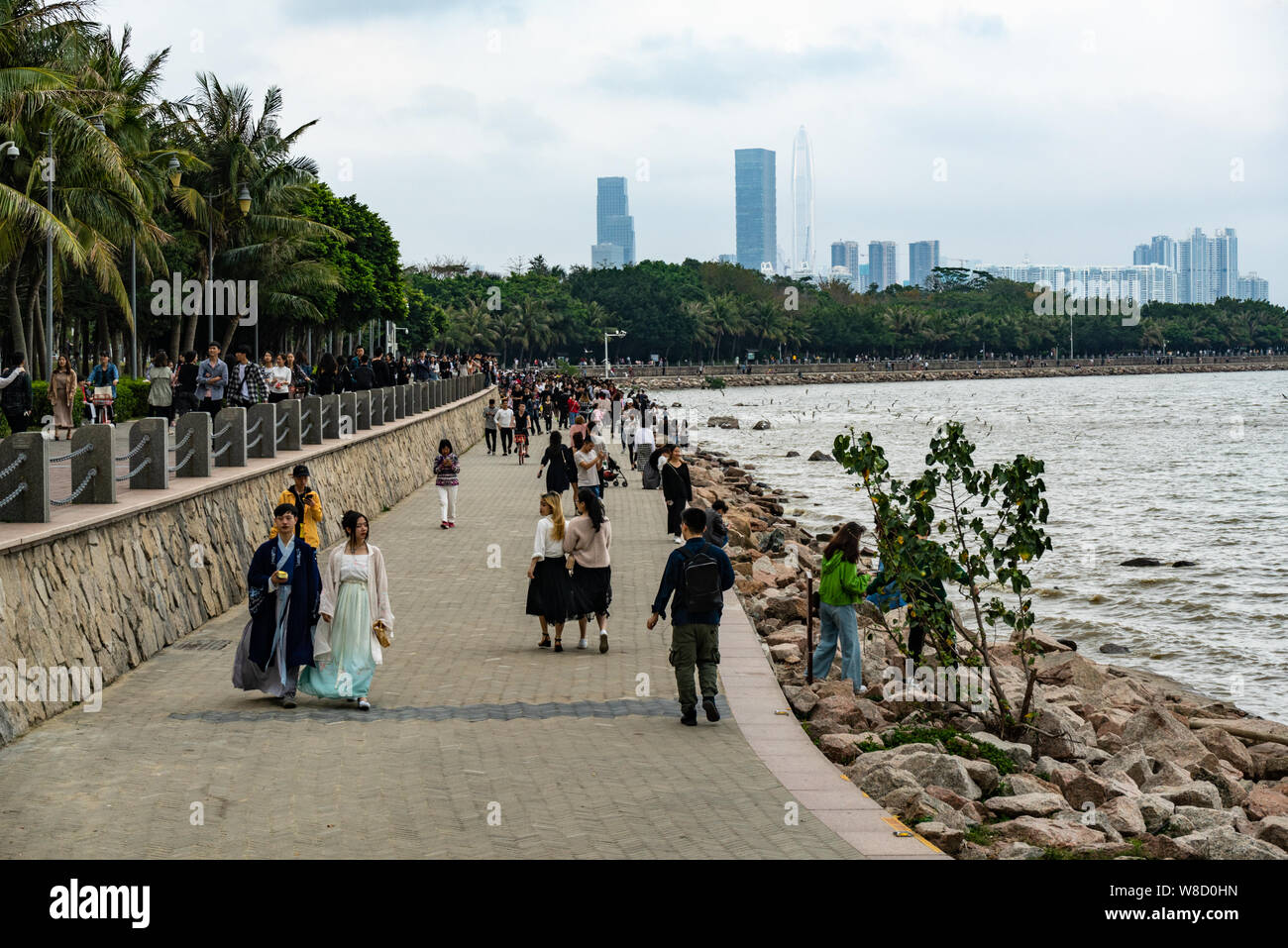 Shenzhen Bay Park in China Stock Photo