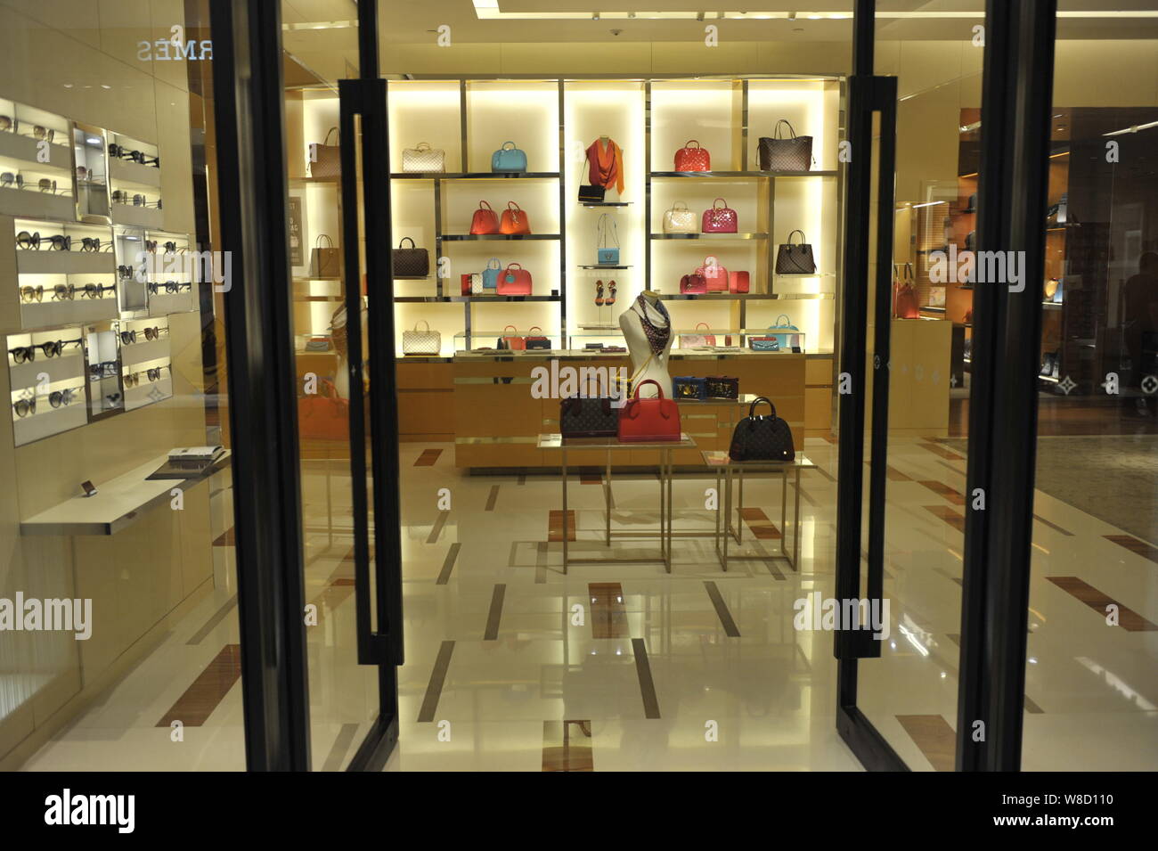 Louis vuitton store interior hi-res stock photography and images - Alamy