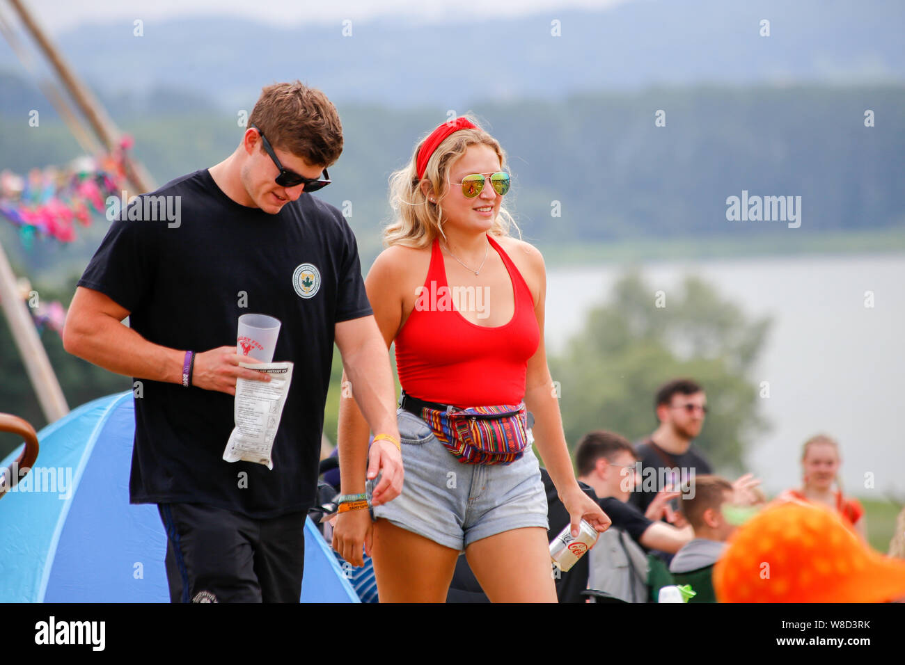 Valley Fest 2019, Chew Valley Lake, Somerset, United Kingdom Stock ...