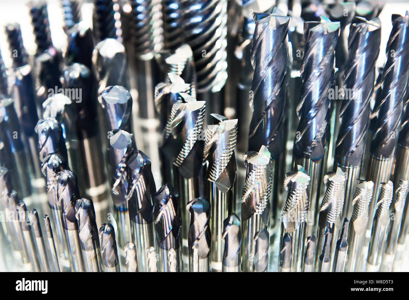 Drills and mills for industrial machines Stock Photo Alamy