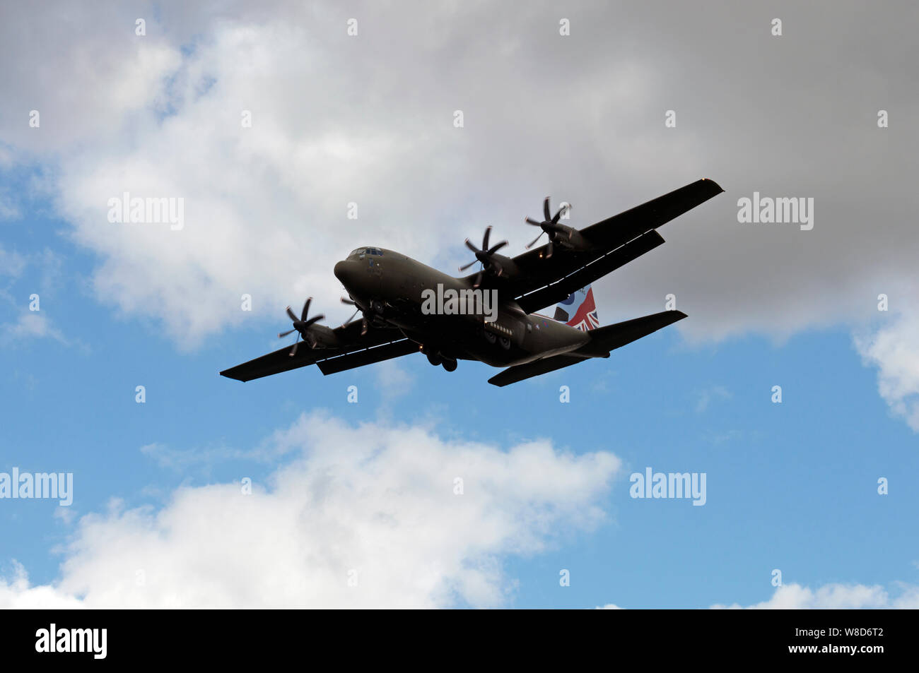 C130J Hercules military transport aircraft Stock Photo