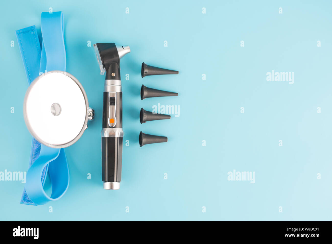 Instrument for check ear nose throat by ENT doctor Stock Photo Alamy