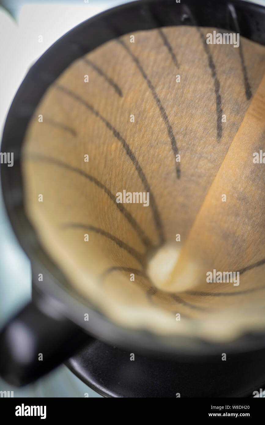 Brewing coffee v60 method macro hi-res stock photography and images - Alamy - Carbon Dioxide Pour Over Coffee