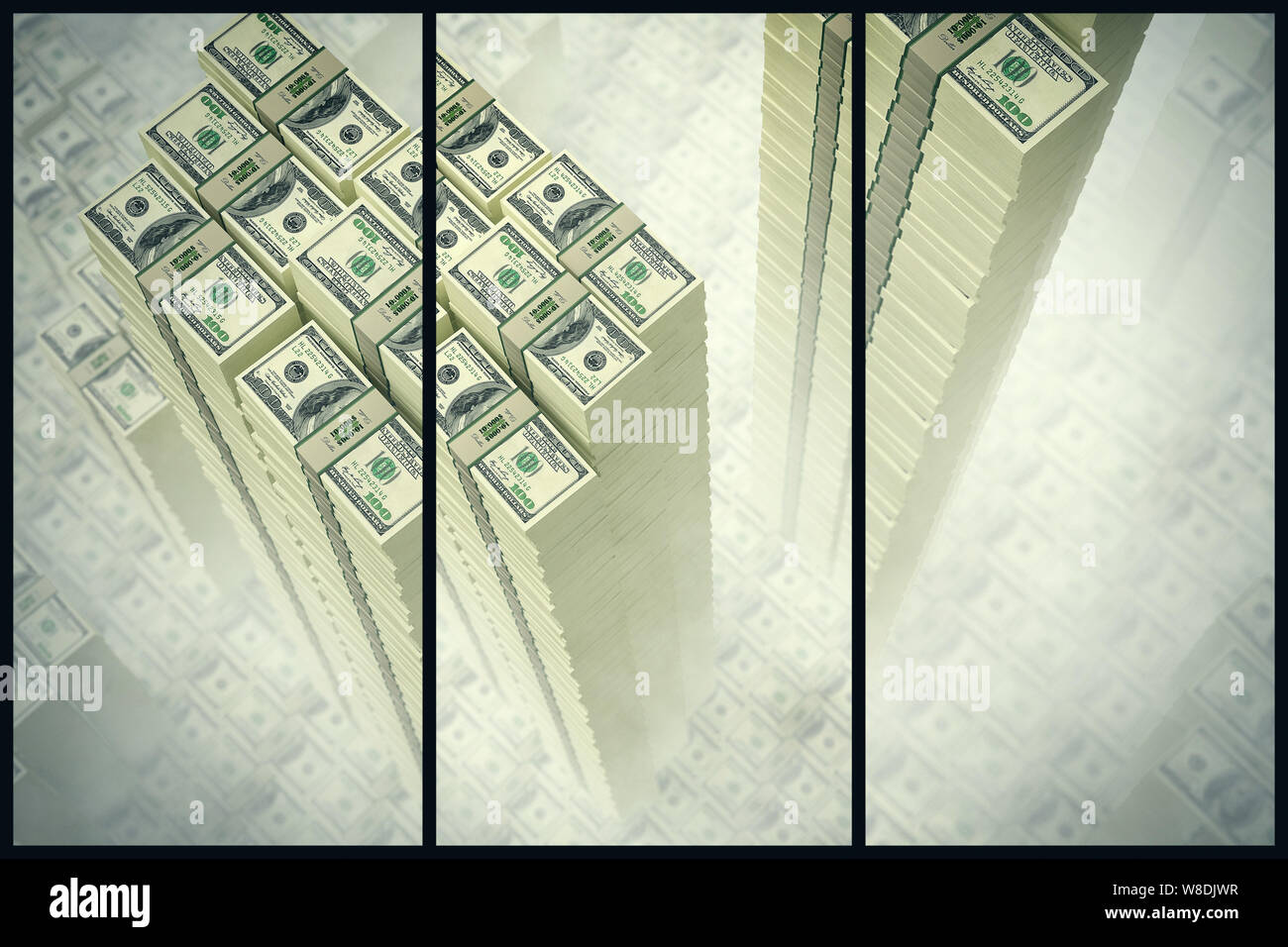 Dollar Bills Stock Photo
