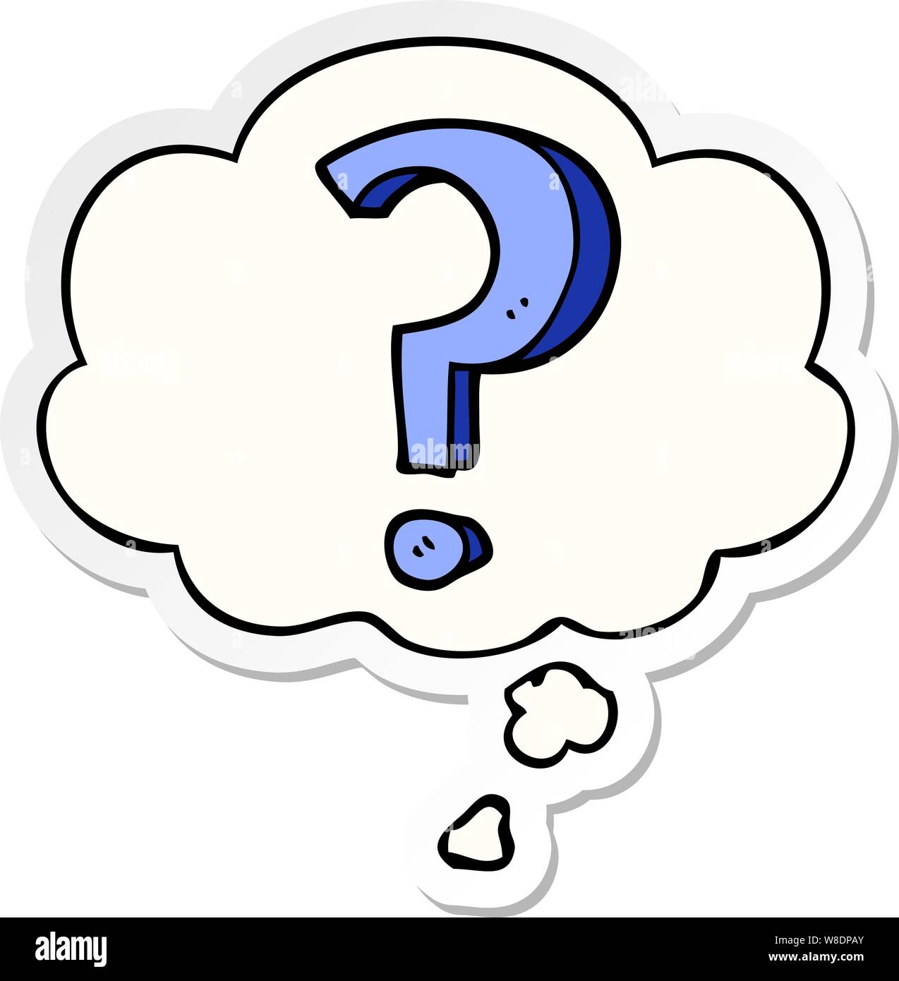 Thinking Bubble With Question Mark