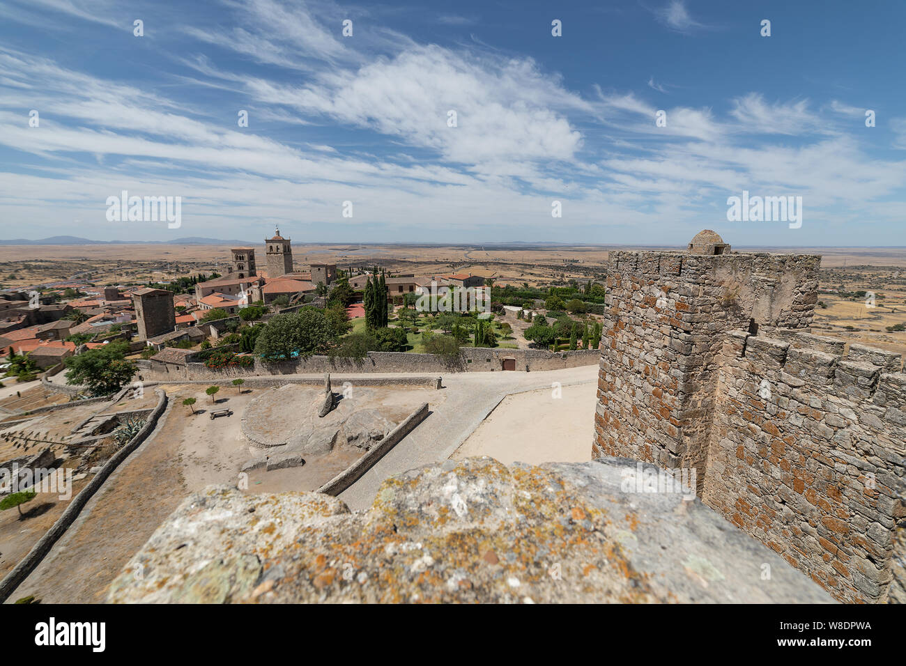 Trujillo ancient city in caceres, extramadura,Spain Stock Photo