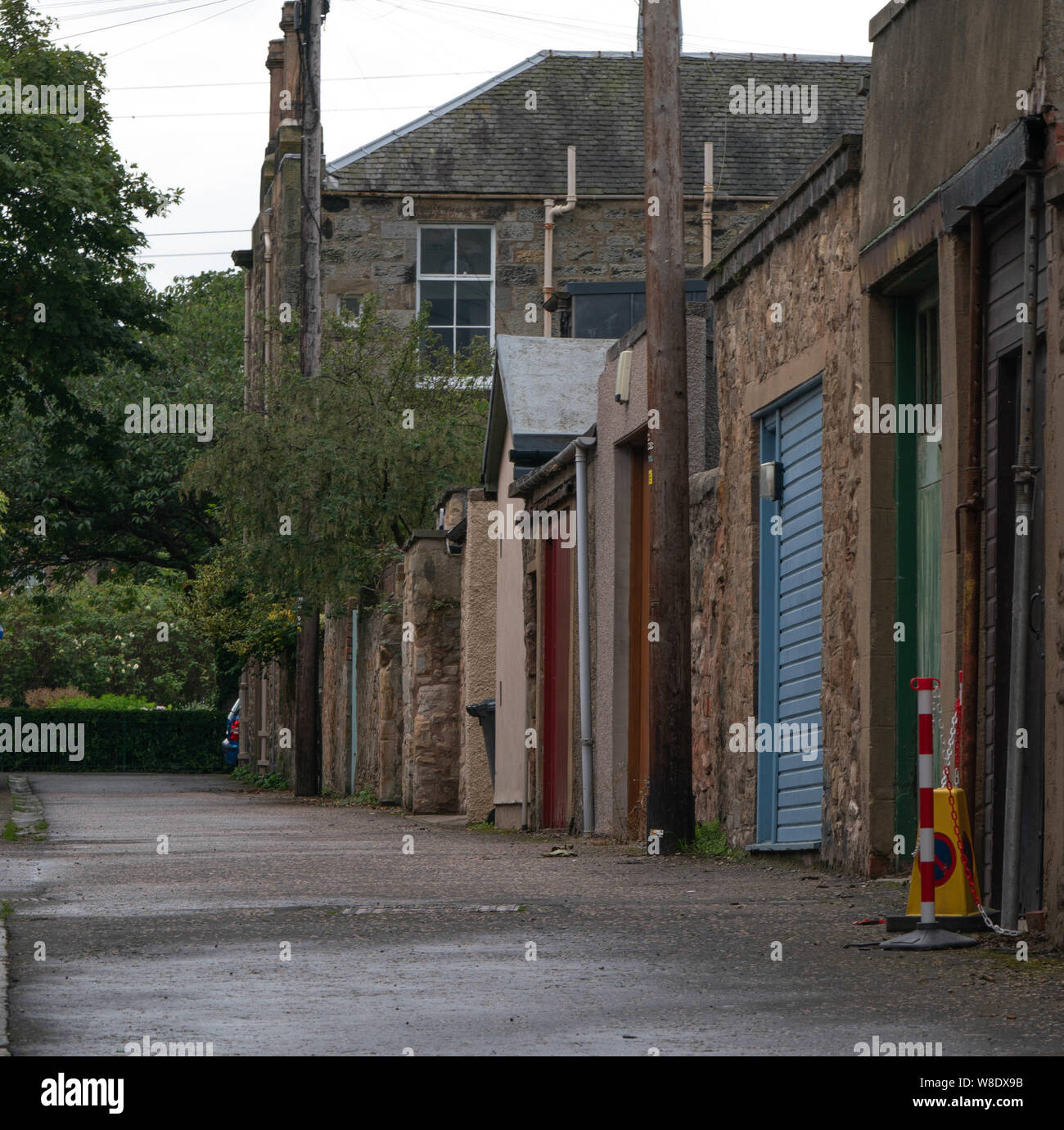 Houses in Portobello Scotland Edinburgh Stock Photo Alamy