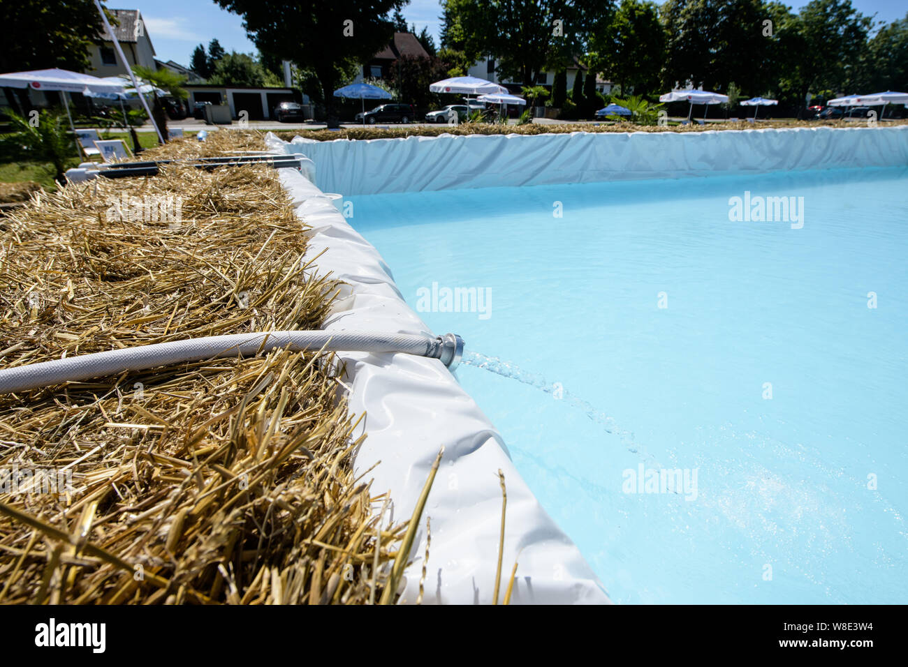Hay Bale Pool High Resolution Stock Photography And Images Alamy