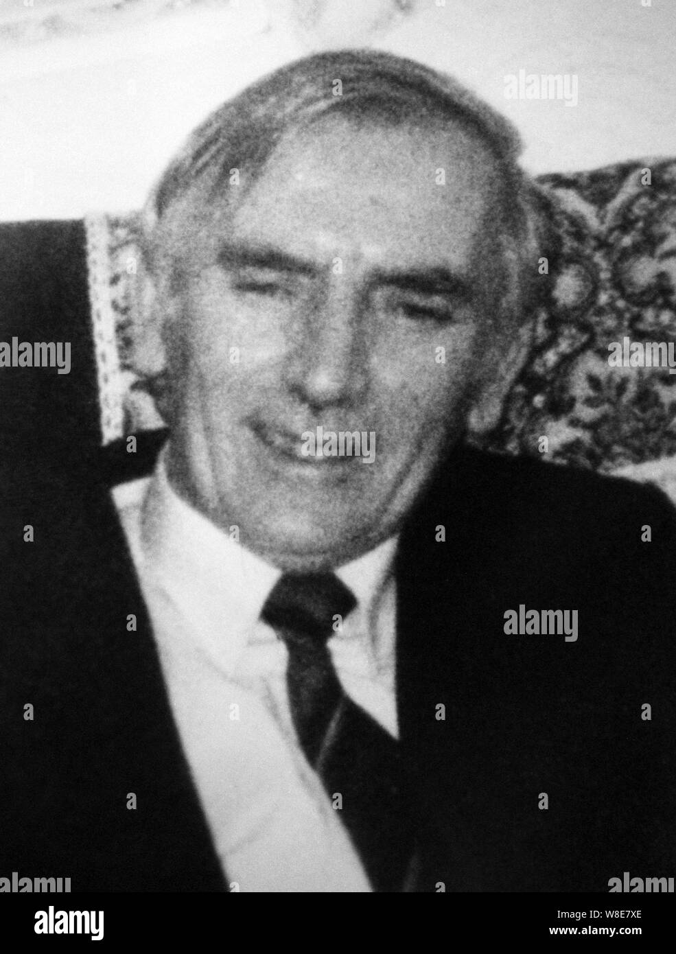 File photo dated 10/11/94 of Post Office worker Frank Kerr, who was shot dead during an armed raid in Newry, County Down. A man is due to appear in court over his murder on Friday. Stock Photo