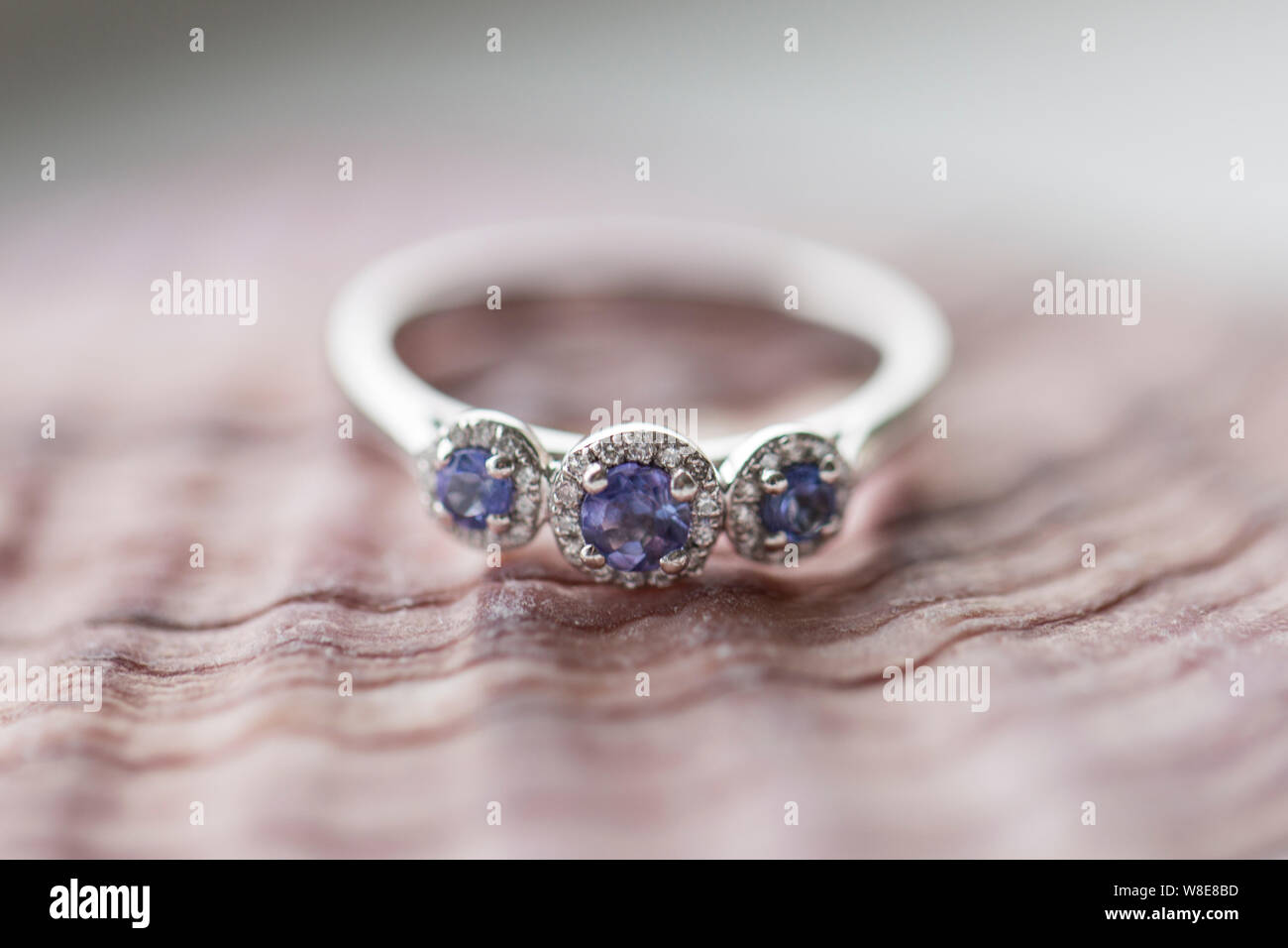 Engagement Ring Stock Photo