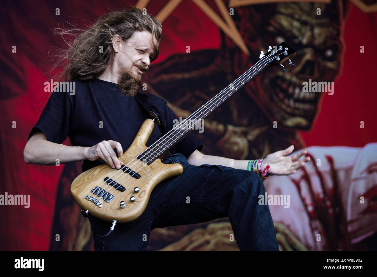 Xentrix perform live on stage at Bloodstock Open Air Festival, UK, 9th