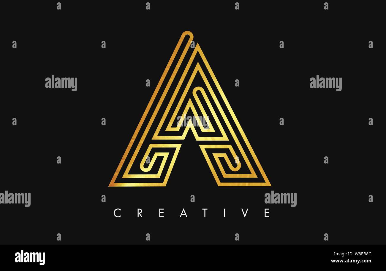 Letter Logo Design with Creative Look and Beautiful Modern Design ...