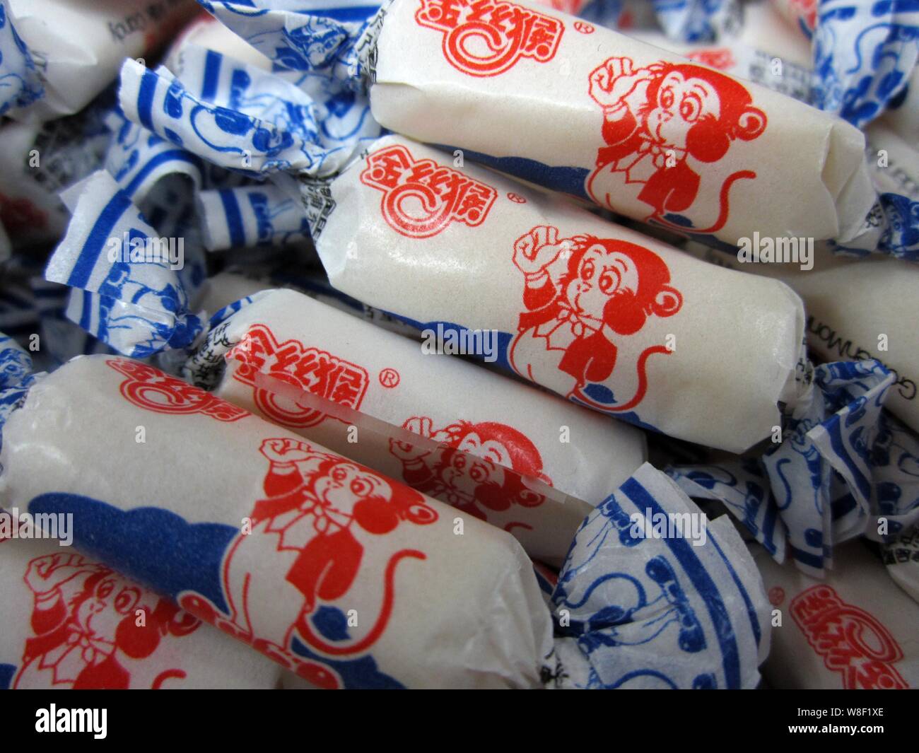 FILECaramels of Chinese candy maker Shanghai Golden Monkey Food Joint Stock Co. are for sale