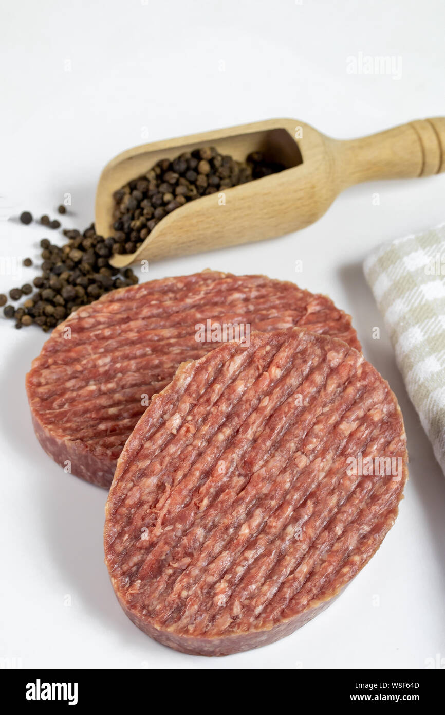 ground beef steak Stock Photo Alamy