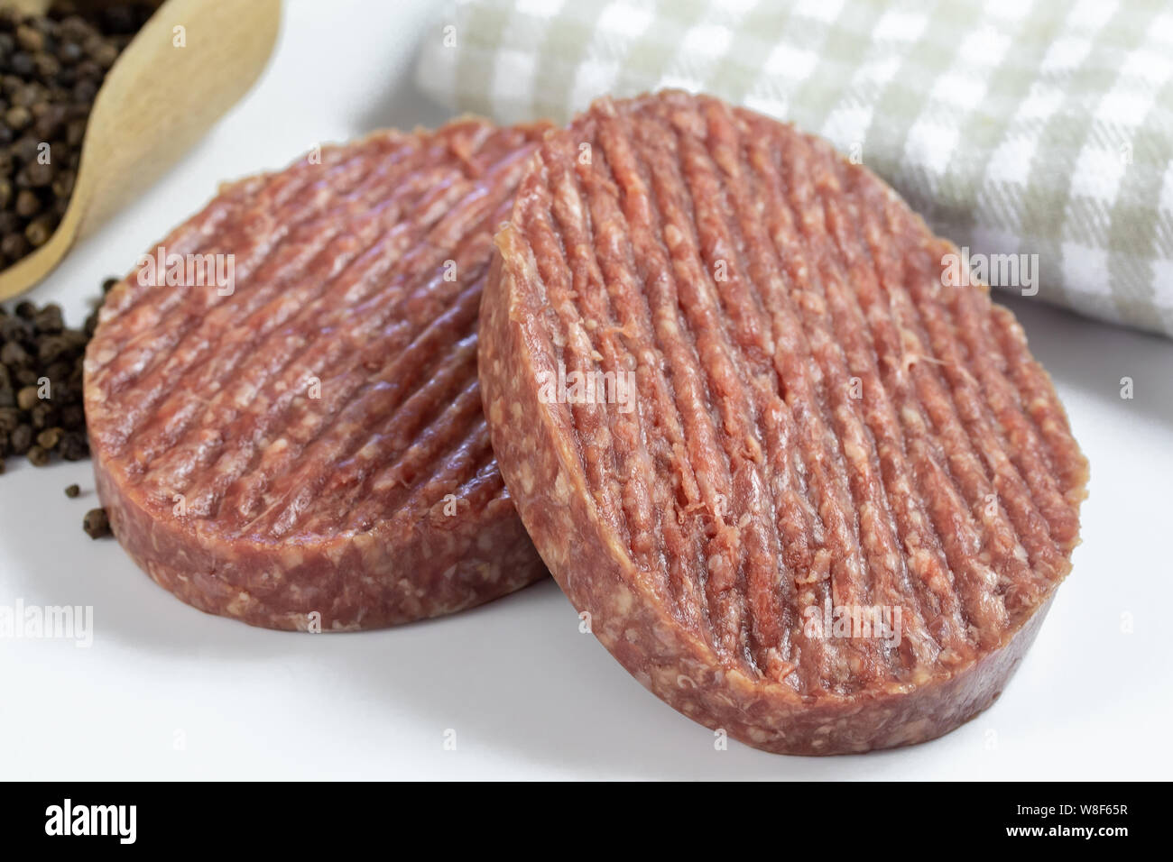 ground beef steak Stock Photo Alamy
