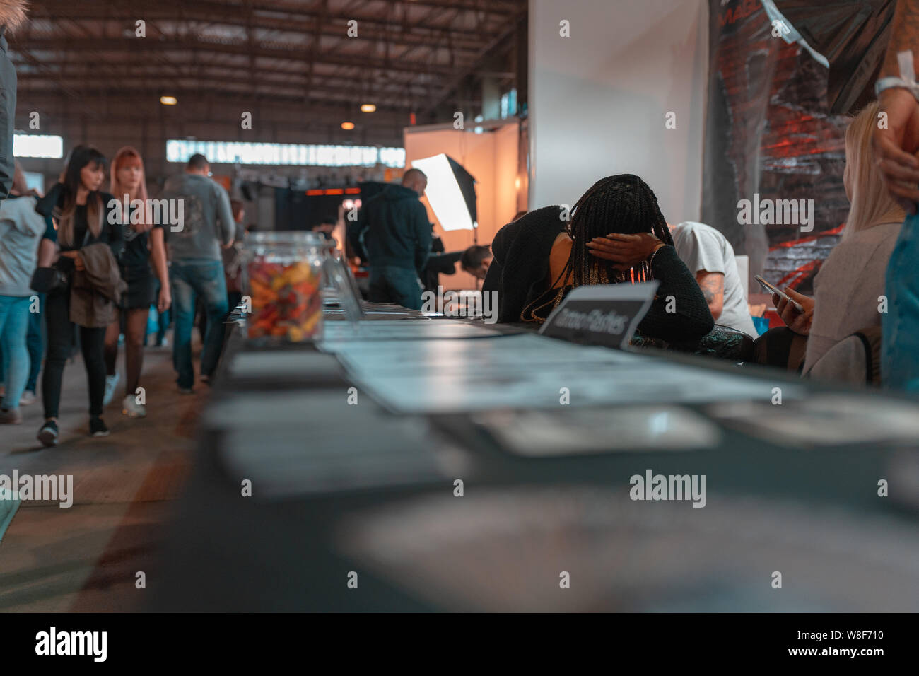 Leipzig Saxonia Germany February 02 2019 Tattoo Convention Lonely Old Man Walking Through The City Stock Photo Alamy Leipzig Saxonia Germany February 02 2019 Tattoo Convention Lonely Old Man Walking Through The City Stock Photo Alamy