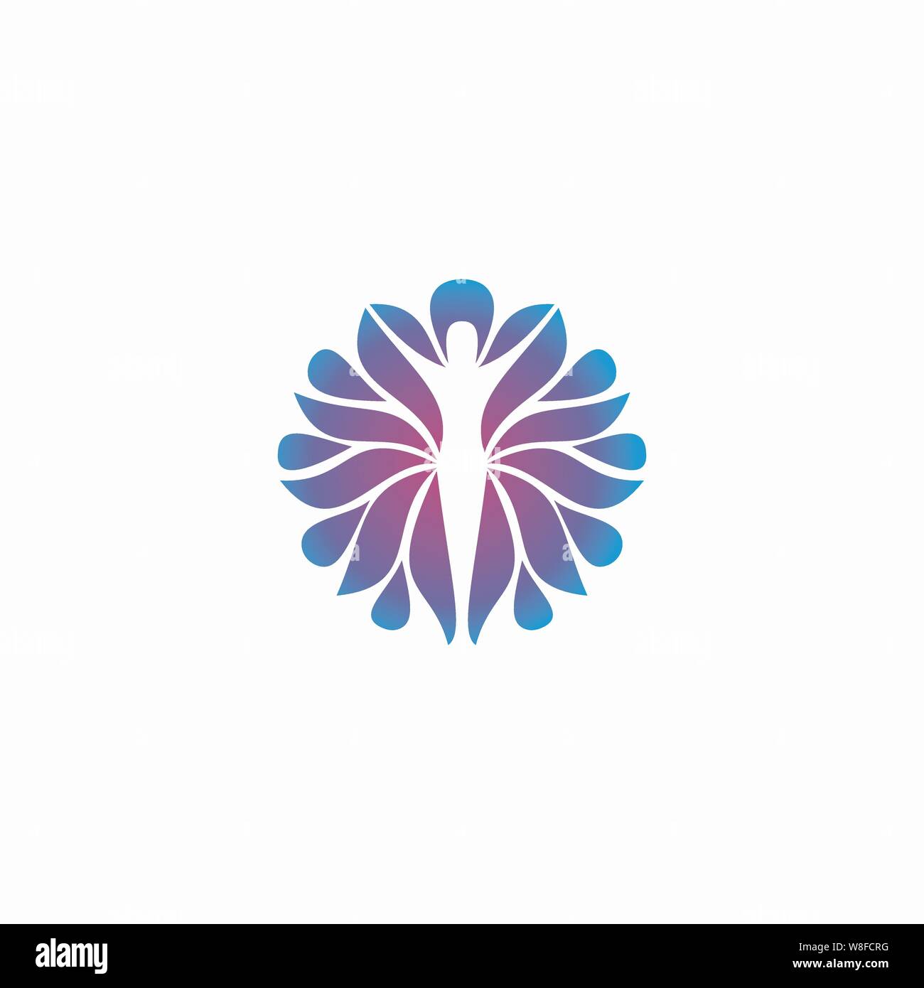 Spa Logo Design Template Stock Vector