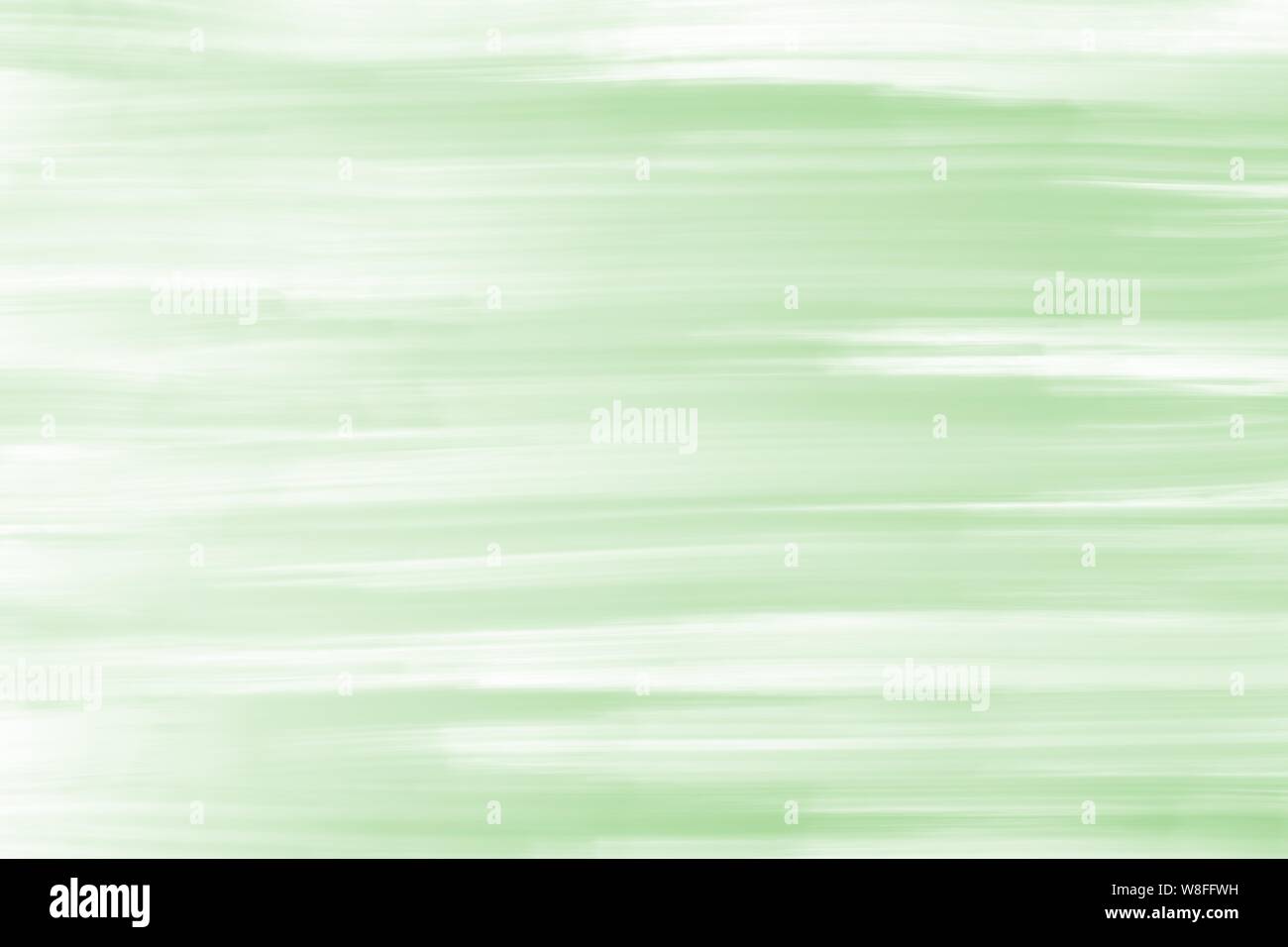 green and white hand drawn watercolor wavy horizontal brush stroke ...