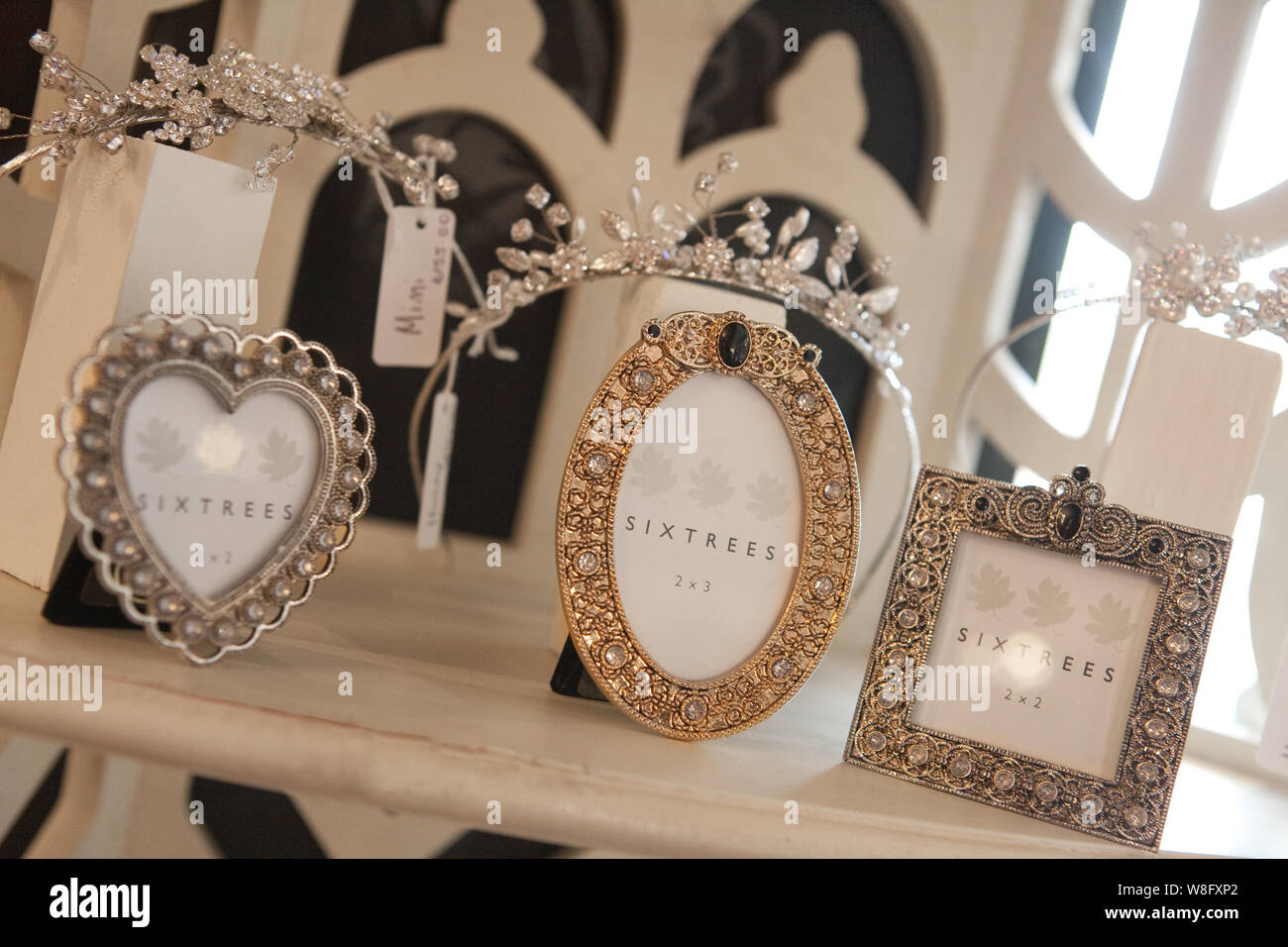 Jewelled photo frames hires stock photography and images Alamy