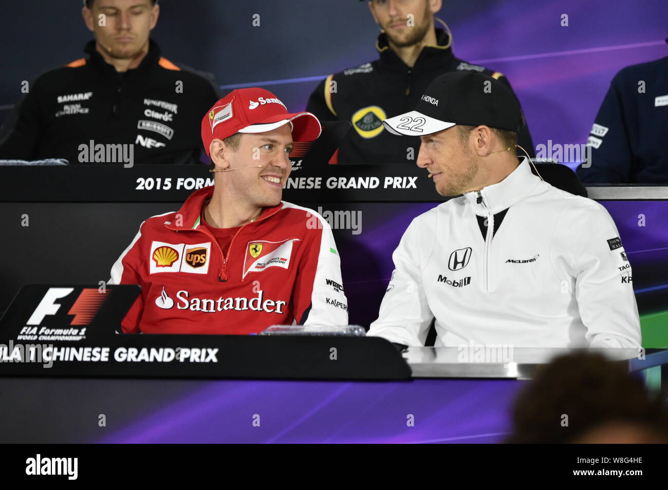 Formula 1 formula one f1 jenson button hi-res stock photography and ...