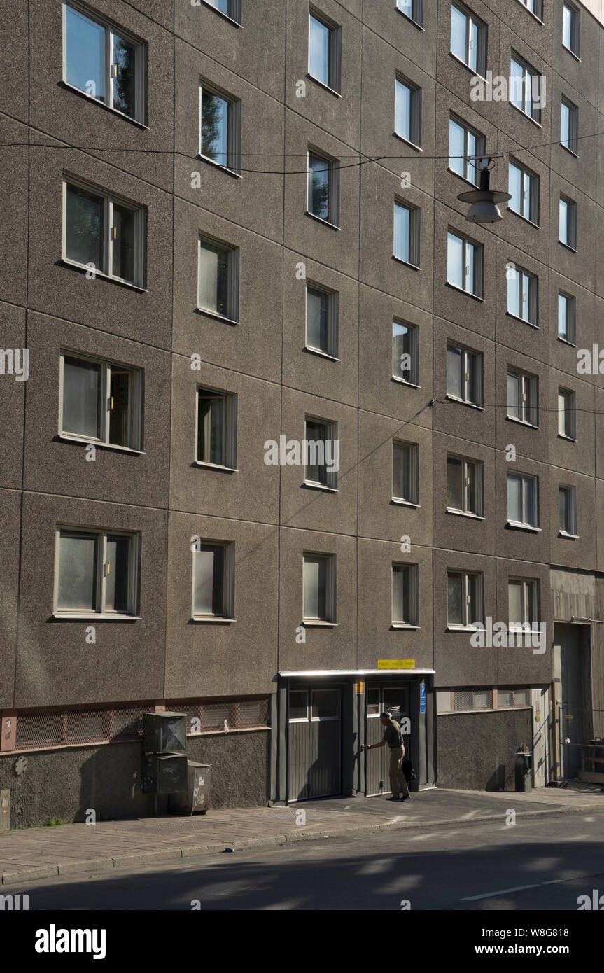 Social housing apartment complex in Stockholm,Sweden Stock Photo Alamy