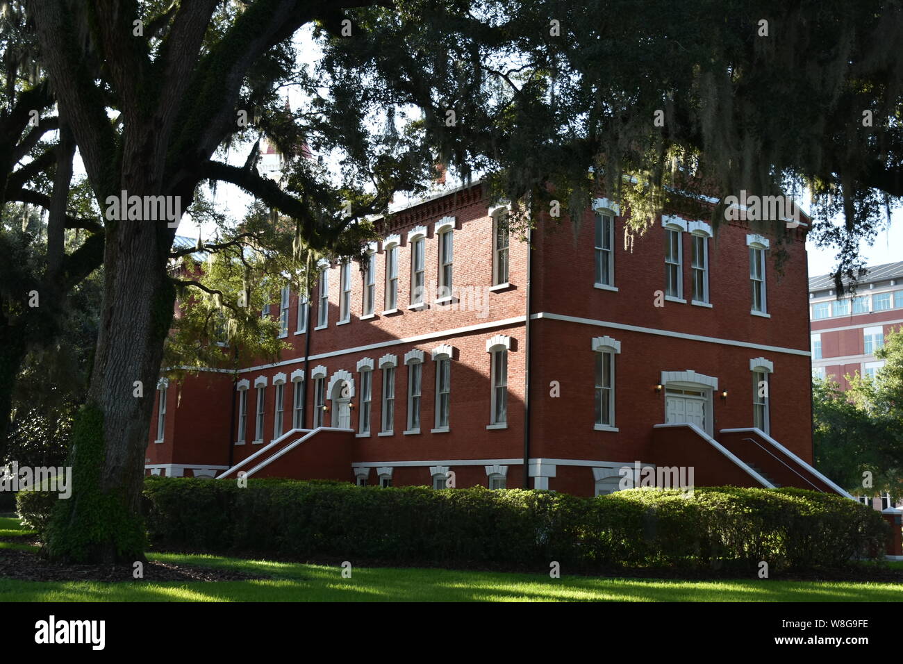 I created this architectural photograph of the Historic Osceola County