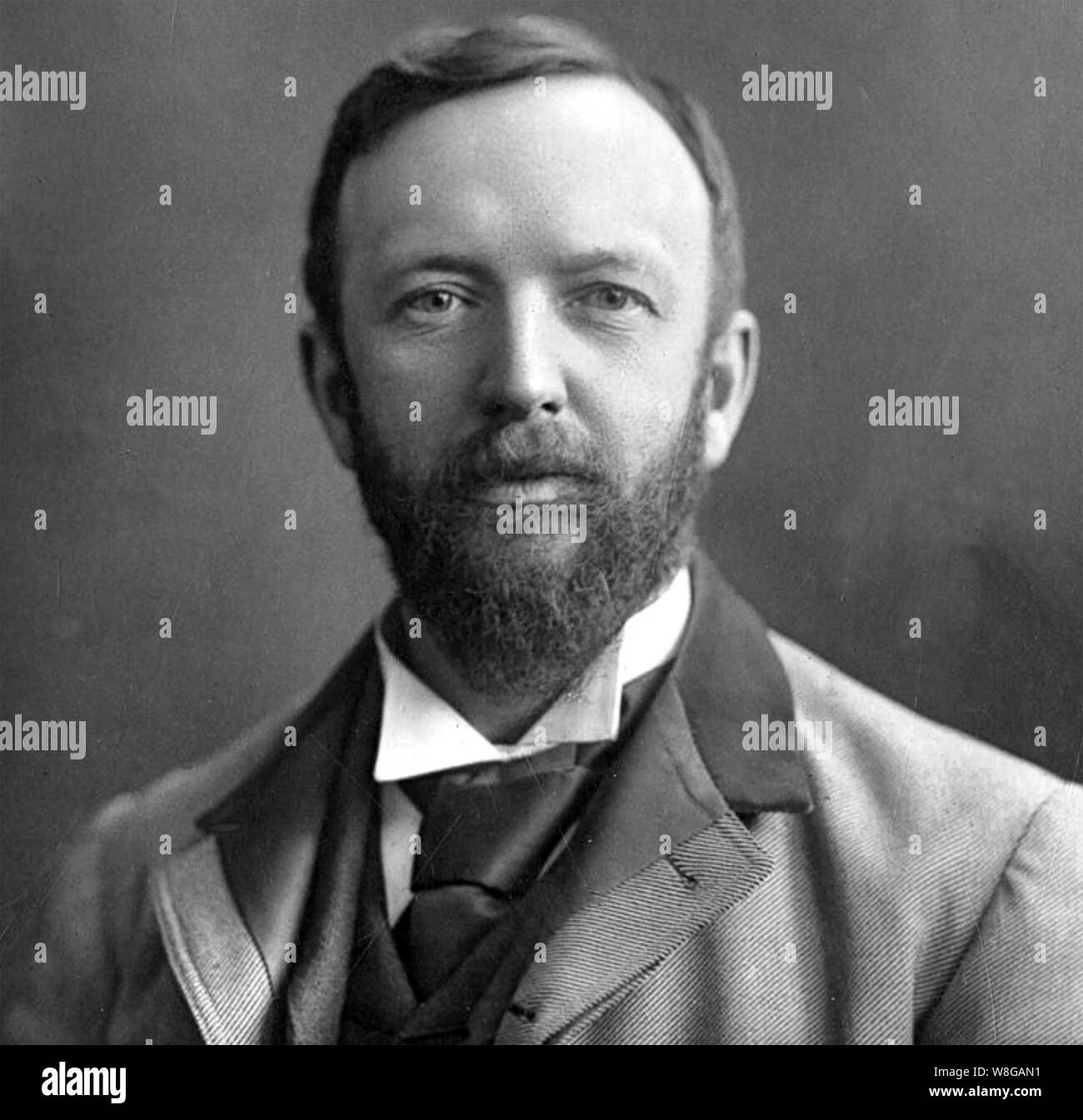 HENRY ARTHUR JONES (1851-1929) English playwright about 1880 Stock Photo