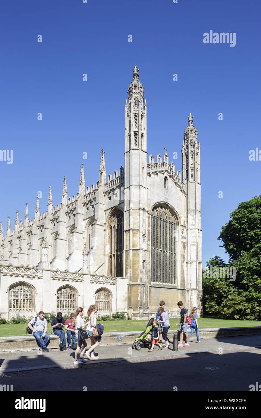 King's College Chapel in Cambridge, England, UK. Stock Photo