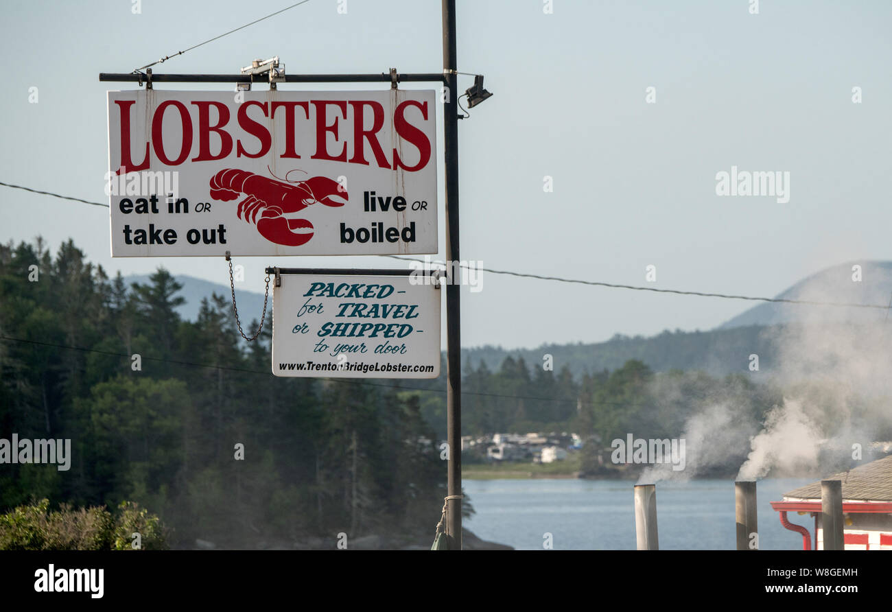 Trenton maine hires stock photography and images Alamy