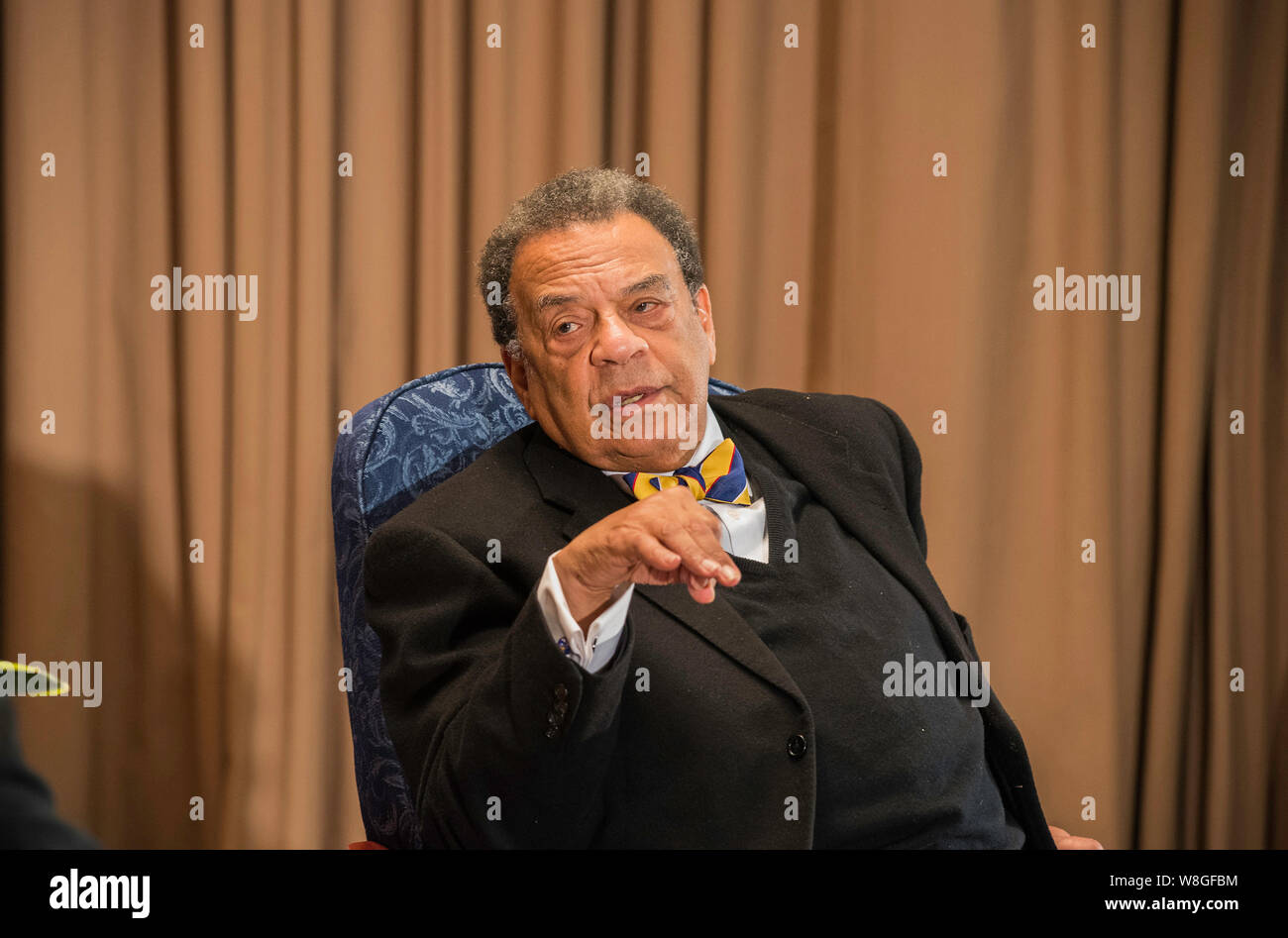 Ambassador Andrew Young, a politician, diplomat, activist, United ...