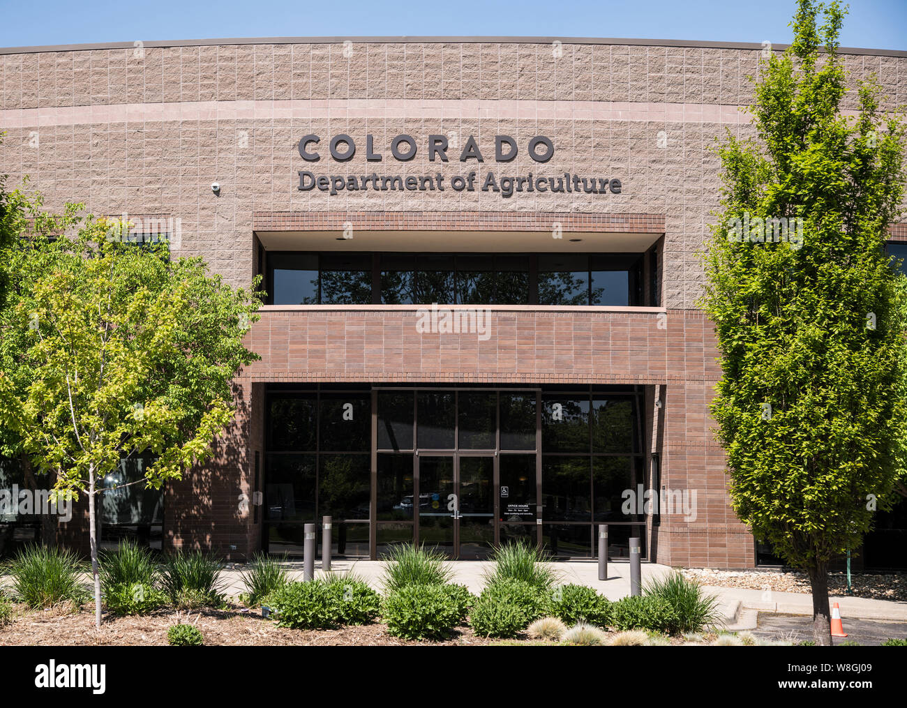 The Colorado Department of Agriculture in Broomfield, Colorado, on May