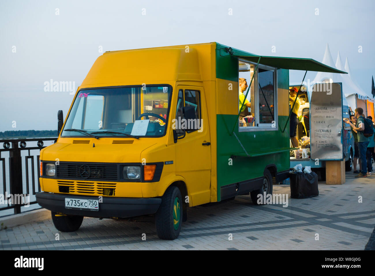 Vintage Food Truck Stock Photos Vintage Food Truck Stock