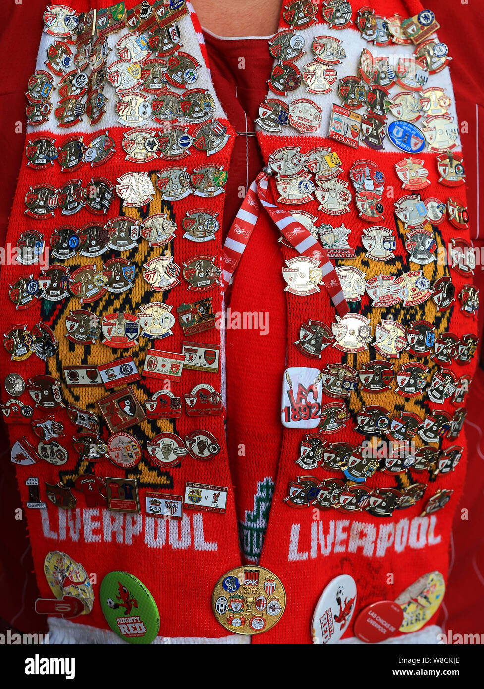 Football scarf collection hi-res stock photography and images - Alamy