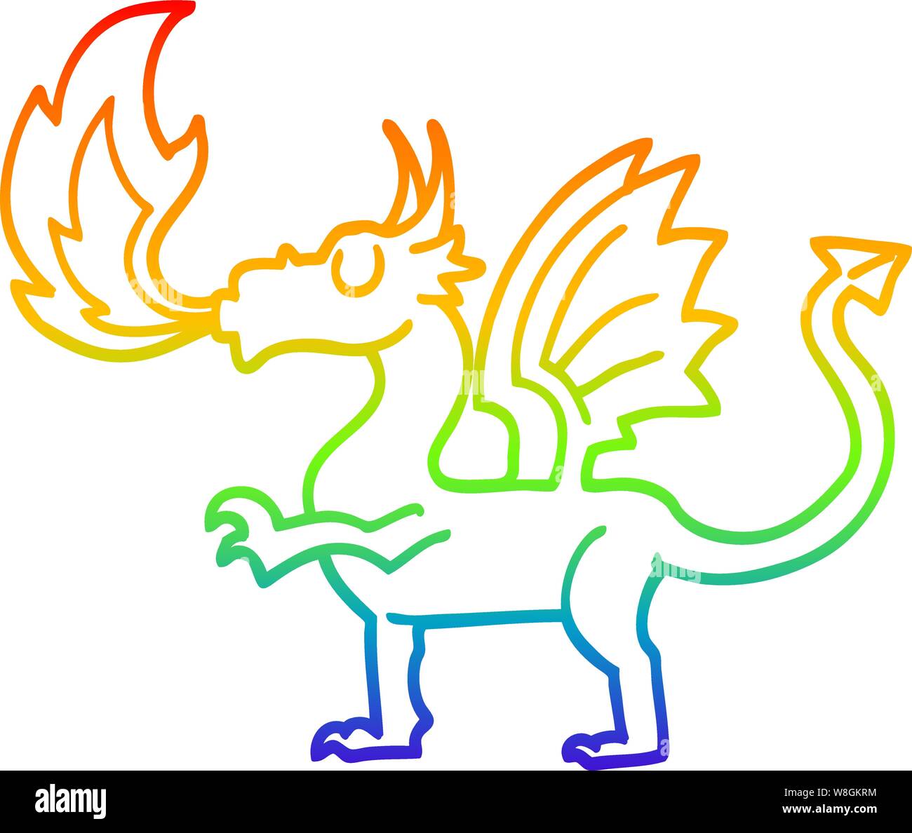 Welsh dragon cartoon hires stock photography and images Alamy