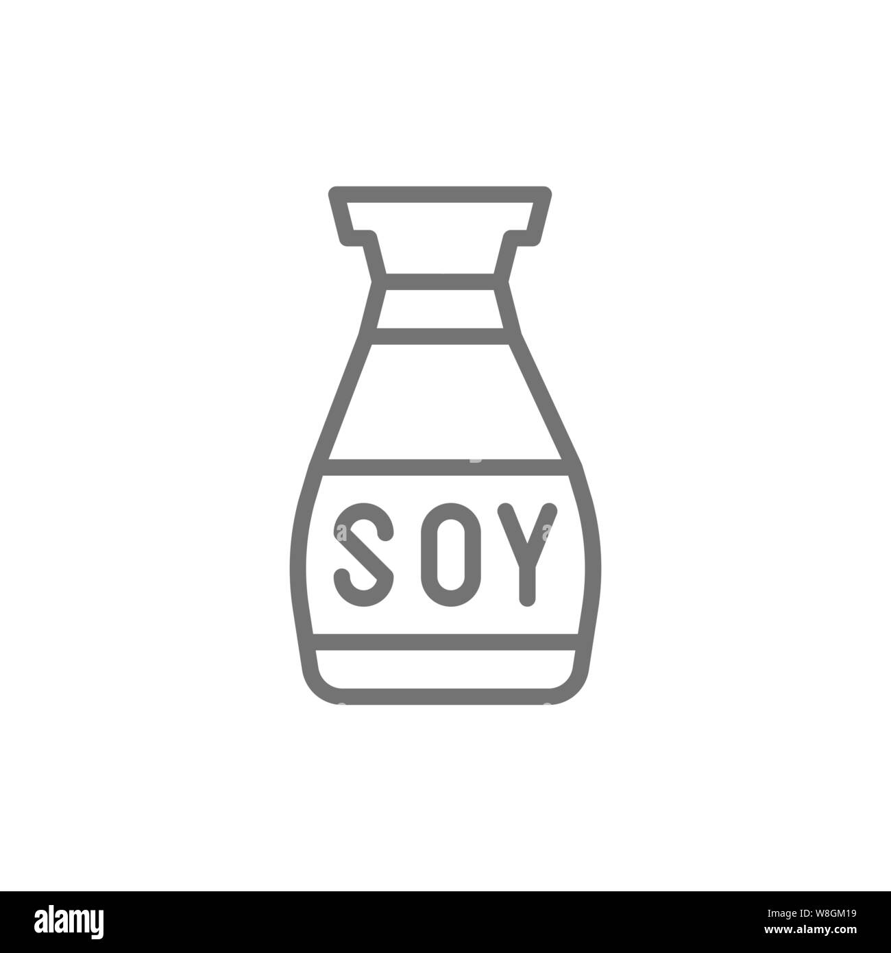 Soy Sauce Clipart Black And White