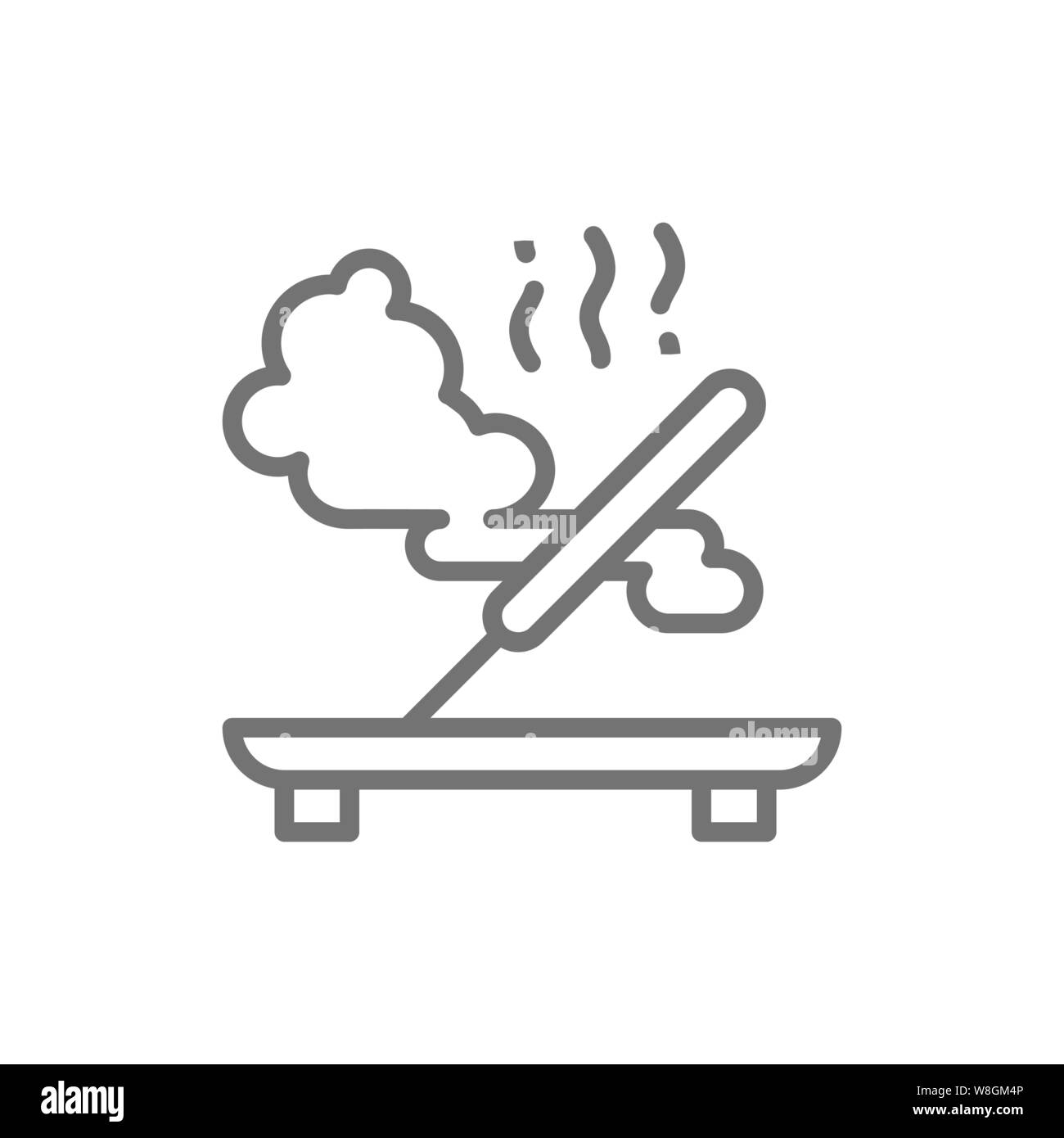 Healing incense Stock Vector Images - Alamy