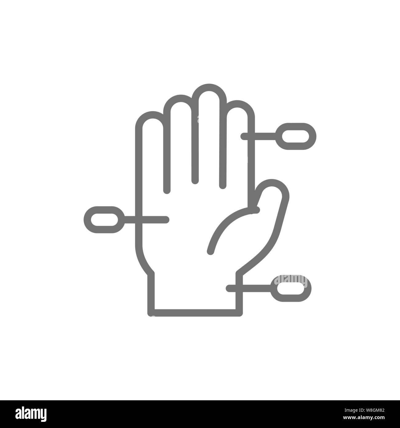 Hand reflexology chart hires stock photography and images Alamy