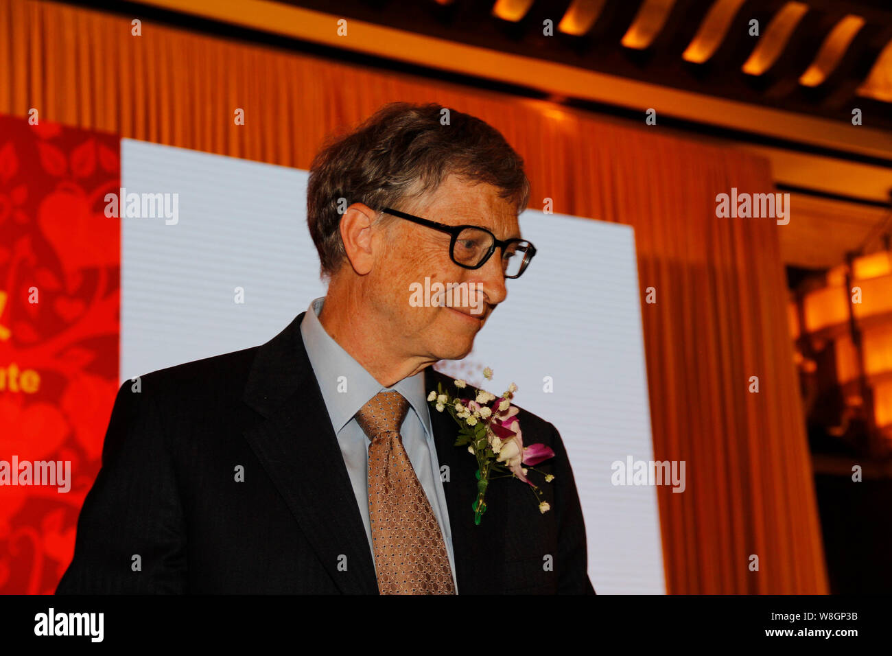 Bill Gates, co founder of Microsoft and co chair of the Bill & Melinda