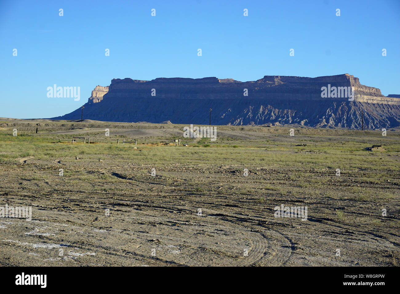 Desert Mesa Stock Photo Alamy