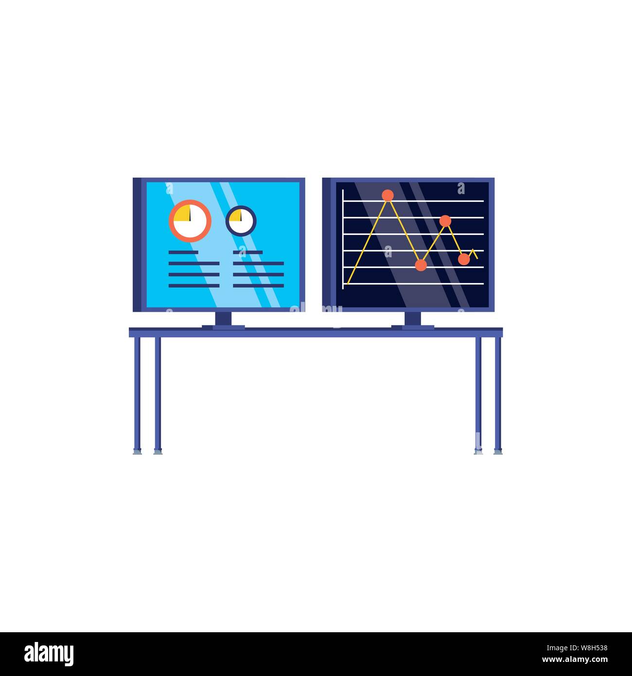 Industrial mechanic technology measure Stock Vector Images - Alamy