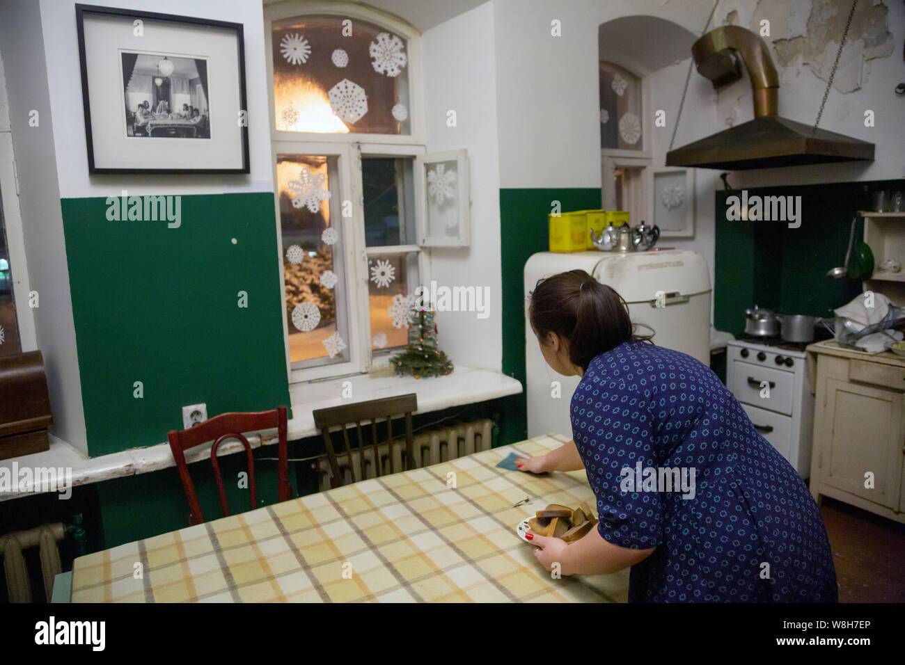 Reconstruction of soviet era interiors of communal