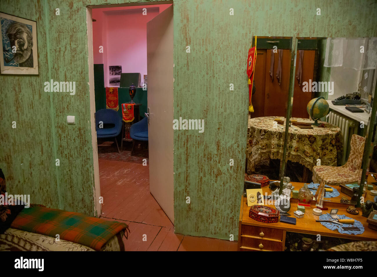 Reconstruction of soviet era interiors of communal
