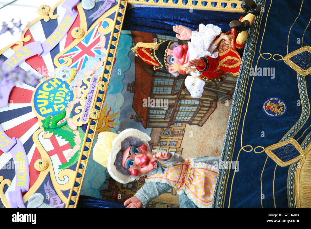 Punch & Judy Puppet Show Stock Photo Alamy