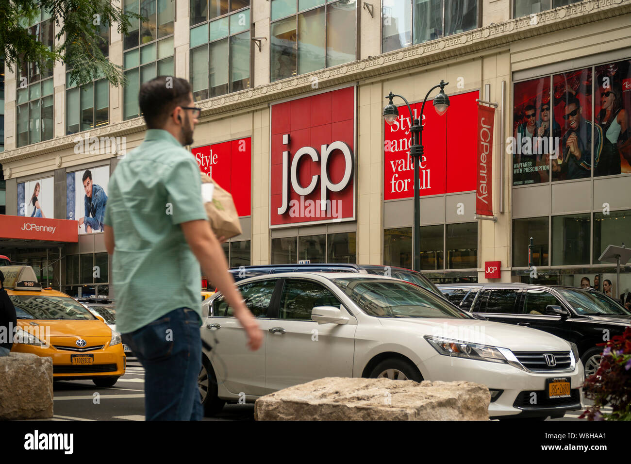 The Midtown Manhattan JCPenney department store in New York is seen on