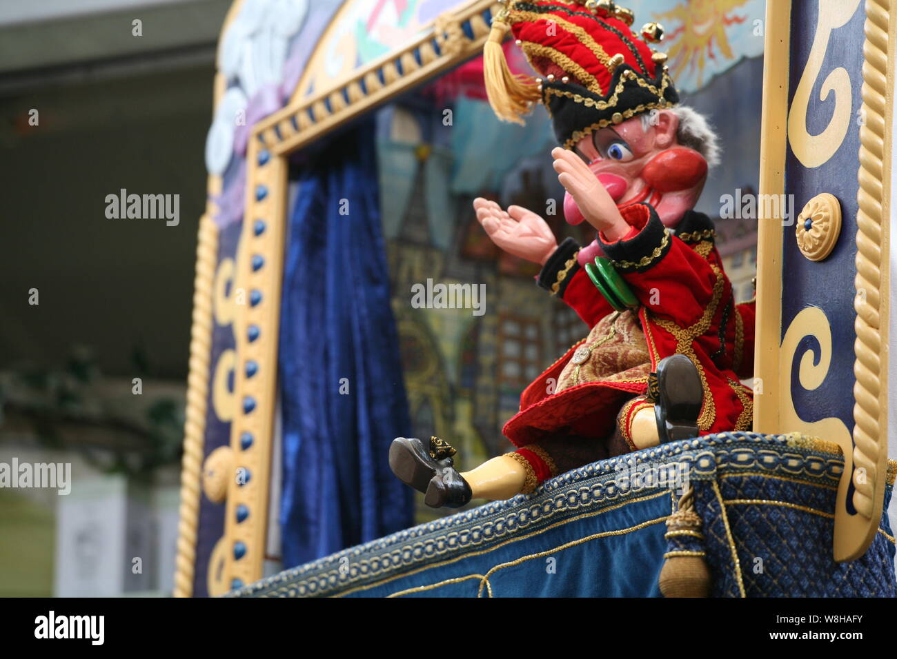 Punch & Judy Puppet Show Stock Photo Alamy