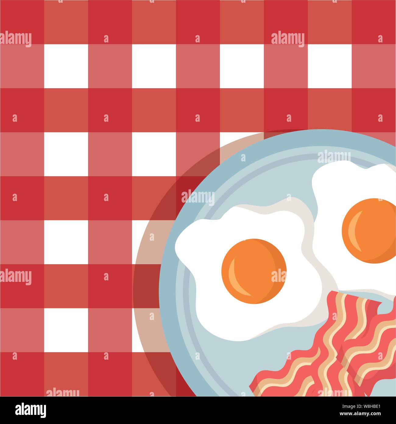 breakfast cooking icons flat design Stock Vector Image & Art - Alamy