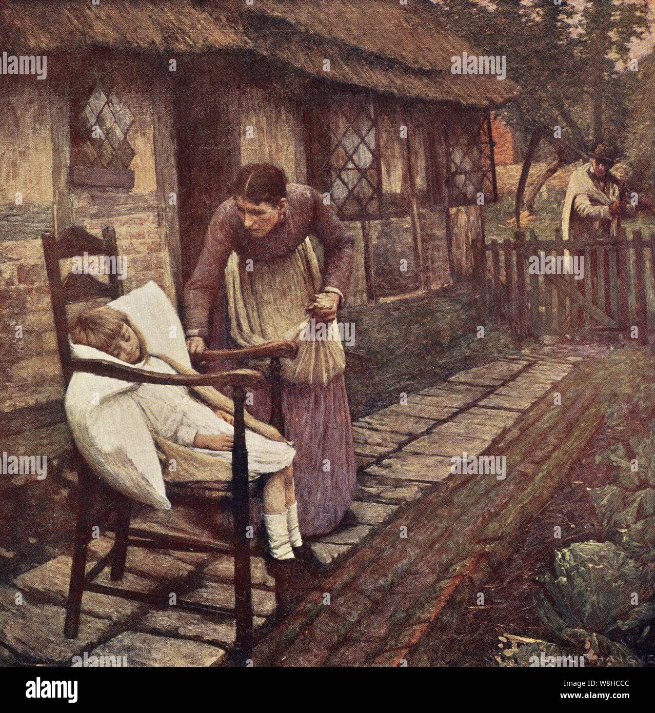 the-man-with-the-scythe-by-h-h-la-thangue-1896-exhibited-stock-photo