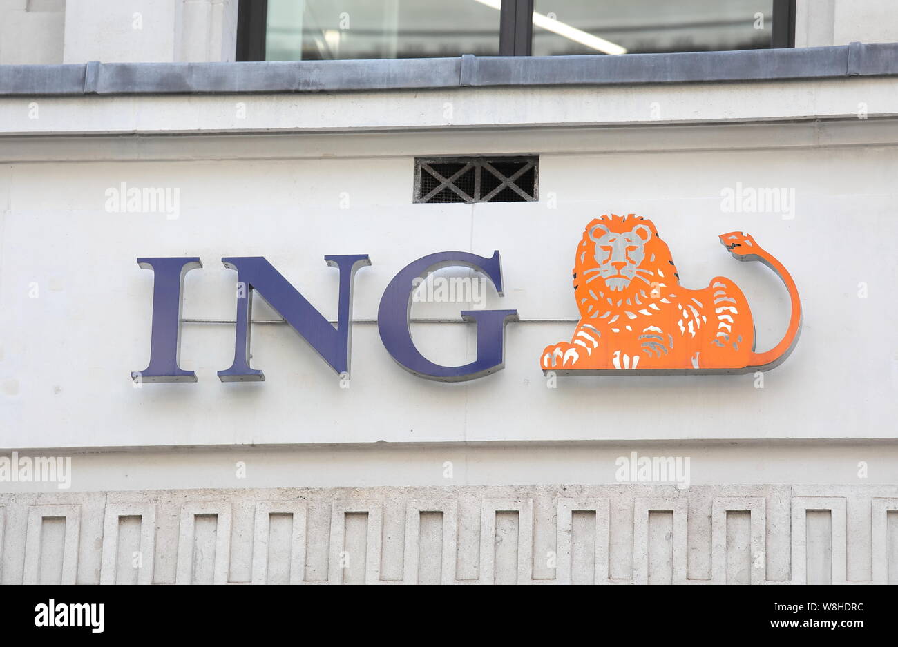 Ing Bank Uk Company Logo Stock Photo 263456800 Alamy